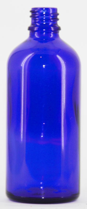 Blue Dropper bottle (100ml) No Cap