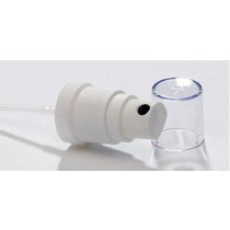 White Pump Spray Mister (fits dropper bottles 50mls and under) 