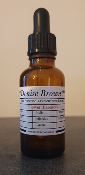 Personalised 30ml Bach Flower Remedy