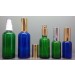 Coloured Glass Spray Mister Bottles Complete